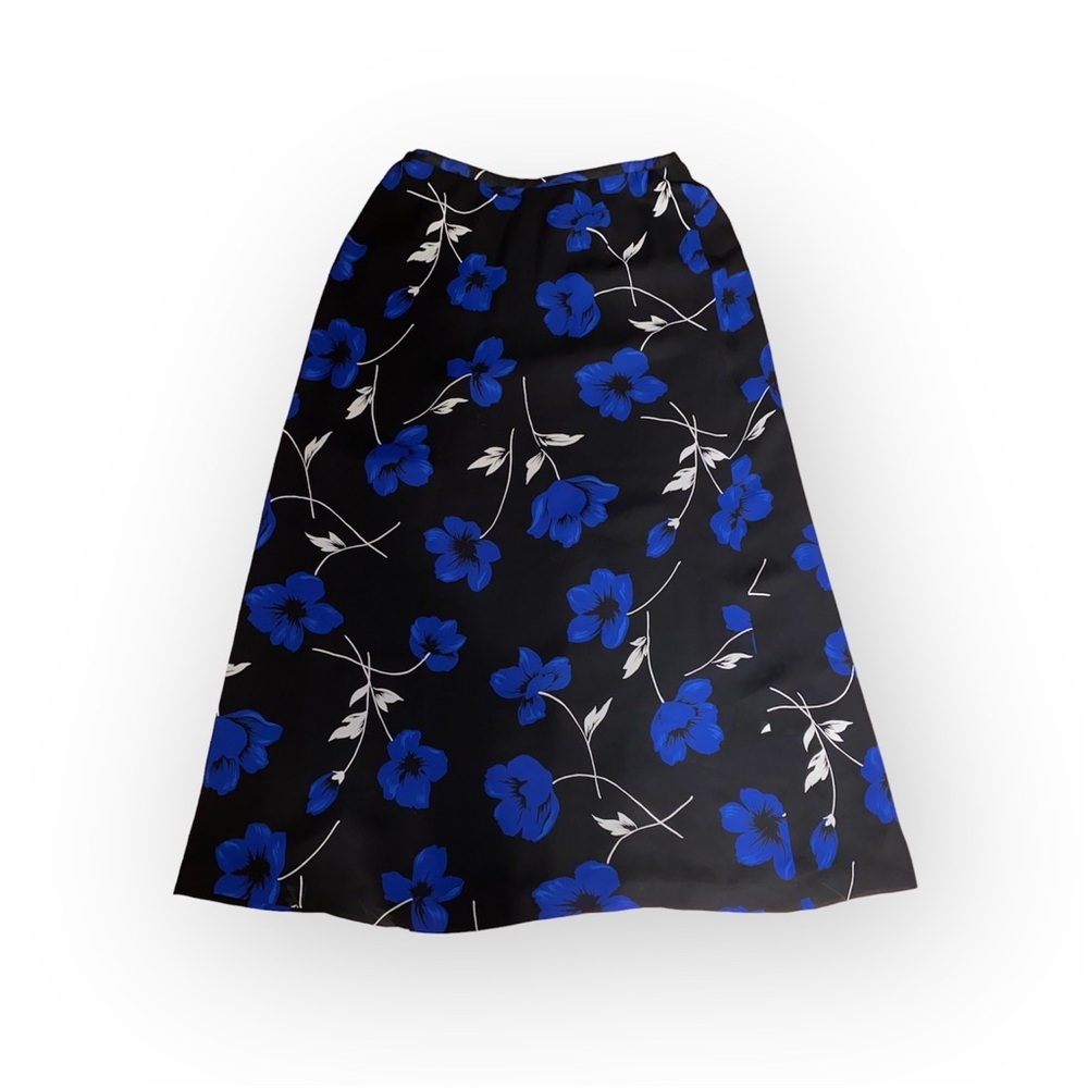 Printed maxi skirt